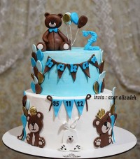 کیک تدی خرسه