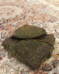 کوکوسبزی خوشمزه بدون تزئین