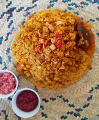 پلو دال عدس خلیجی (چند لحظه مطالعه)