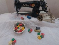 شیرینی دکمه ای من