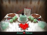 میز سومین سالگرد عقدمون