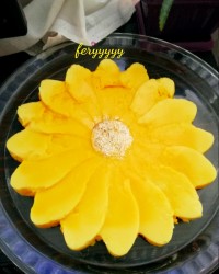 کرم کارامل با پودر کسترد