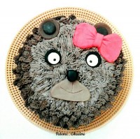 کیک کاکائویی خامه ای