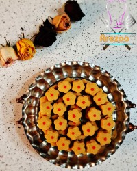 شیرینی نخودچی زعفرانی