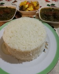 خورش اسفناج و آلو