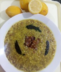 آش عدس و بلغور سنندج