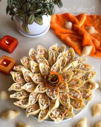 سالاد ماکارونی با ژامبون