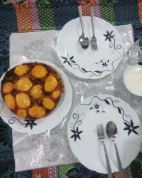 شام ساده ی ما...بدون تزیین