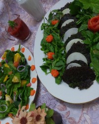 سالاد اسفناج...