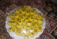 آب دندون مازندرانی .شیرینی عید