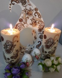 آینه و شمع و تخم مرغ هفت سین