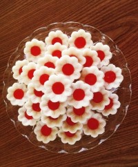 شیرینی شکوفه نارگیلی