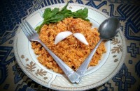 دمی بامیه ولوبیا چیتی