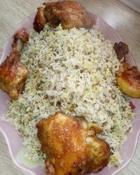 اینم سبزی پلوی من