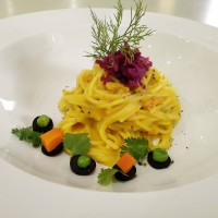 اسپاگتی زردچوبه Turmeric Spaghetti