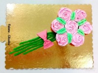 کاپ کیک دسته گل