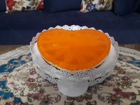 چیز کیک با روکش ژله میوه ای