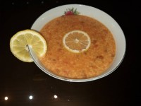 اولین آش گندمی در امسال در هوای بارانی