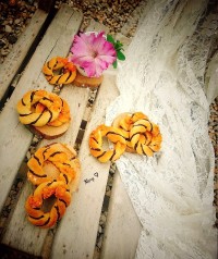 شیرینی تابیده بادامی