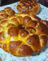 نان خوشمزه خودمپز