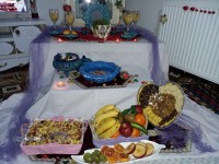 سفره عید من ..عید همتون مبارک عشقولیا