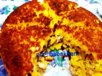 ته چین مرغ و زرشک