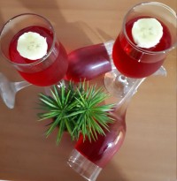 ژله های ساده ی من . تقدیم به نگاه مهربون شما .