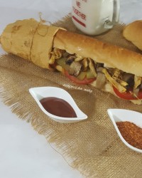 ساندویچ خوراک مرغ