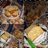 کیک سیب وگردو