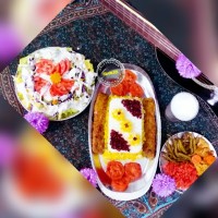 کوبیده مرغ زعفرانی