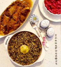 باقالی پلو با گوشت