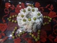 سالاد ماکارونی قالبی خوشمزه من