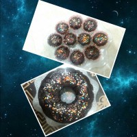 ڪیڪ و ڪاپ ڪیڪ شڪلاتے گردویے