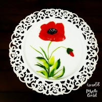 گل با پوست صیفی جات