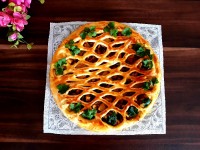 تارت مرغ وقارچ با خمیر ده دقیقه ای