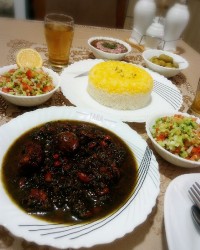 خورش قورمه سبزی (نکات آن)