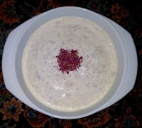 بورانی ماست و بادمجون . تقدیم به شما .