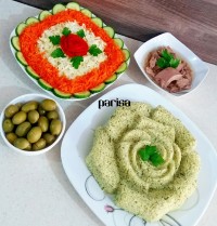 شوید پلو با تن ماهی
