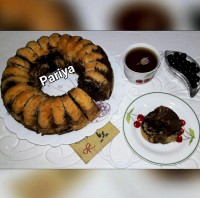 کیک خوش مزه من