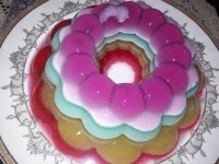 ژله ی رنگین کمان