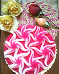 ژله شیر سفید