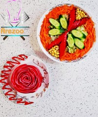 ژله و سالاد