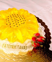 پودینگ موز و بستنی