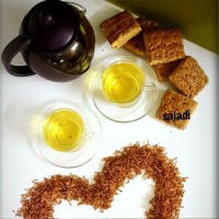 دمنوش به، سیب، دارچین و زعفران