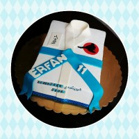 کیک ورزشی - پیراهن-کاراته