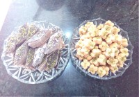 شیرینی نخوچی ومیکادو