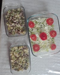 سالاد و ژله شامپاین??