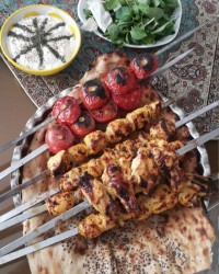 جوجه کباب همسر پز