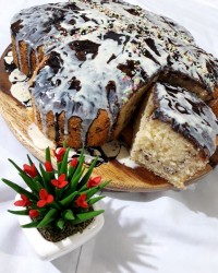 کیک دستپخت دخترم