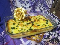 پاى گوشت و سیب زمینى